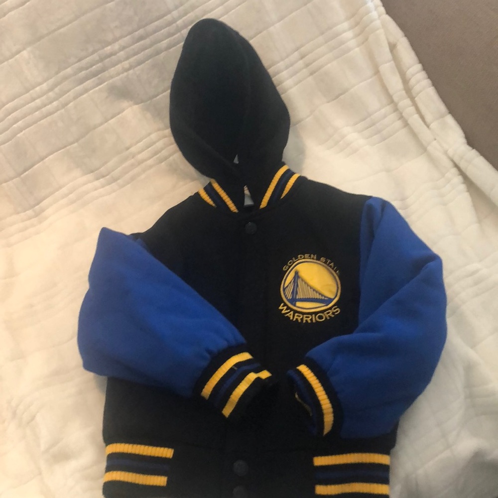 Boys reversible Warriors jacket